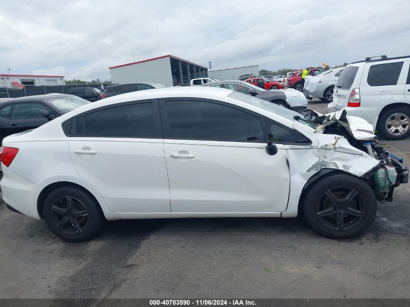 2017 Kia Rio Lx VIN: KNADM4A34H6049648 Lot: 40783590