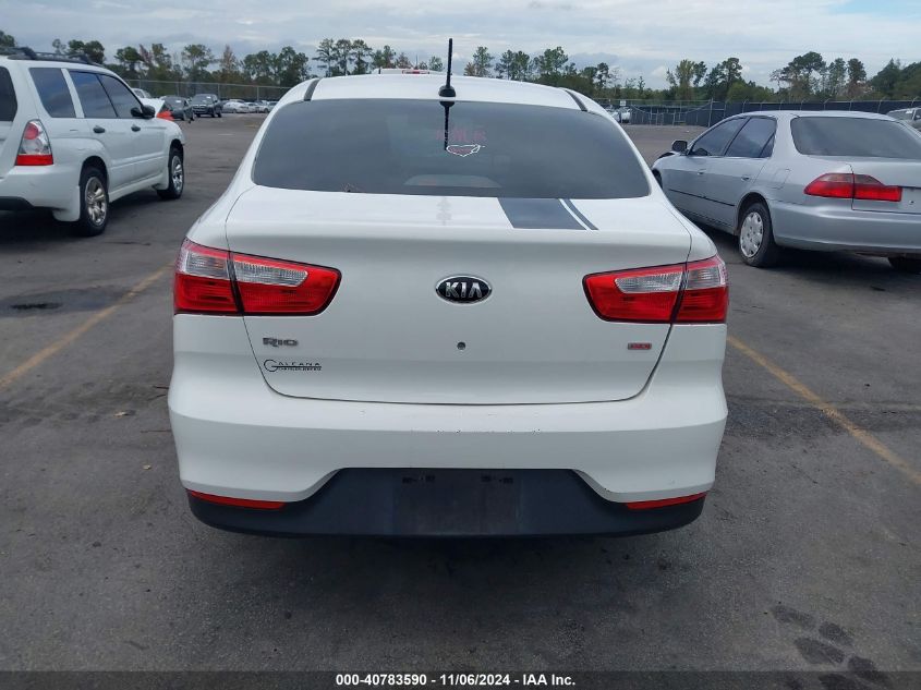 2017 Kia Rio Lx VIN: KNADM4A34H6049648 Lot: 40783590