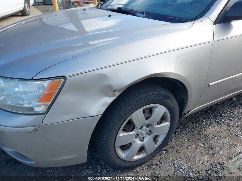 2010 Hyundai Sonata Gls VIN: 5NPET4AC6AH624435 Lot: 40783627