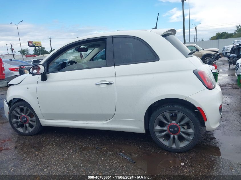 VIN 3C3CFFKR6HT535900 2017 FIAT 500 no.14