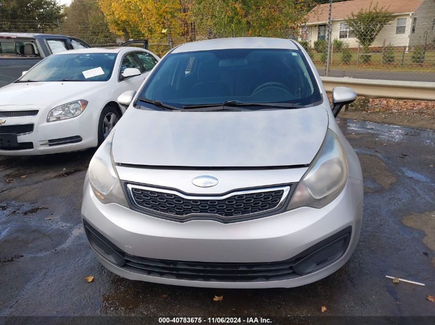 2014 Kia Rio Ex VIN: KNADN4A32E6343123 Lot: 40783675