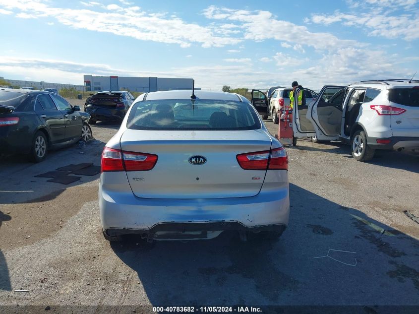 2013 Kia Rio Lx VIN: KNADM4A3XD6204181 Lot: 40783682