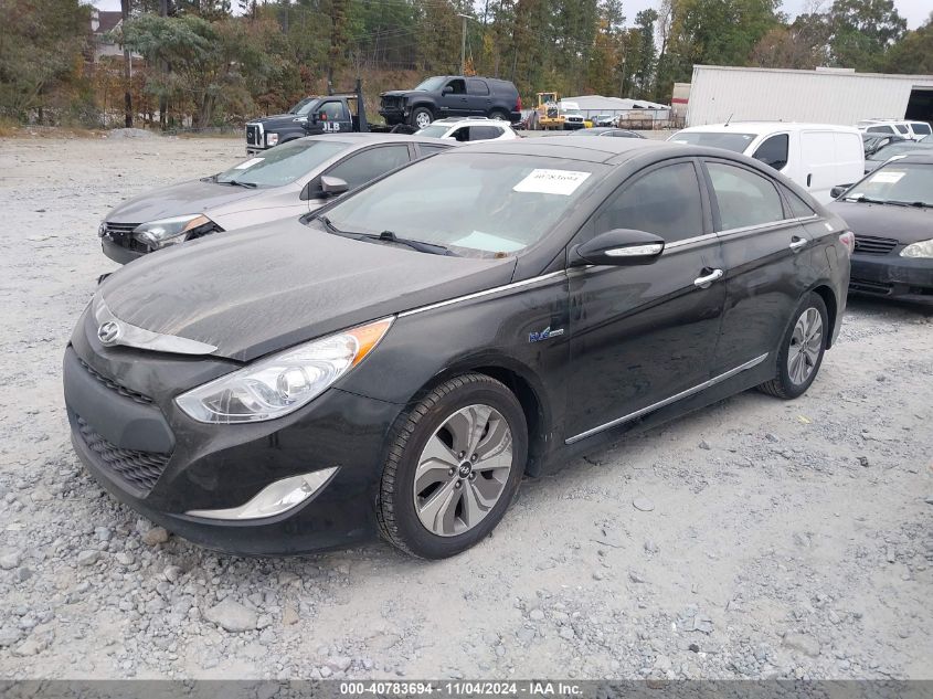 2014 Hyundai Sonata Hybrid Limited VIN: KMHEC4A41EA107027 Lot: 40783694