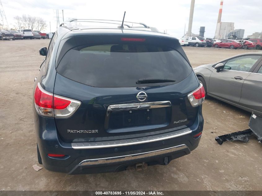 2015 Nissan Pathfinder Platinum VIN: 5N1AR2MN0FC652079 Lot: 40783695