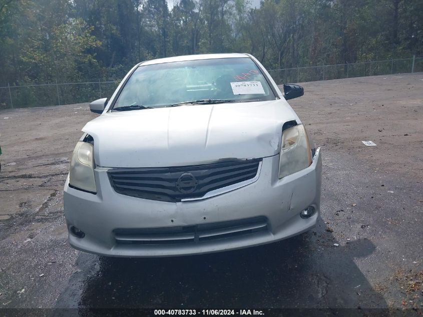 2010 Nissan Sentra 2.0Sl VIN: 3N1AB6AP8AL719419 Lot: 40783733