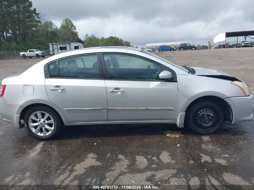 2010 Nissan Sentra 2.0Sl VIN: 3N1AB6AP8AL719419 Lot: 40783733