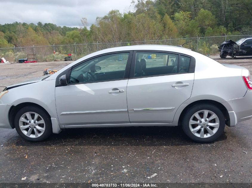 2010 Nissan Sentra 2.0Sl VIN: 3N1AB6AP8AL719419 Lot: 40783733