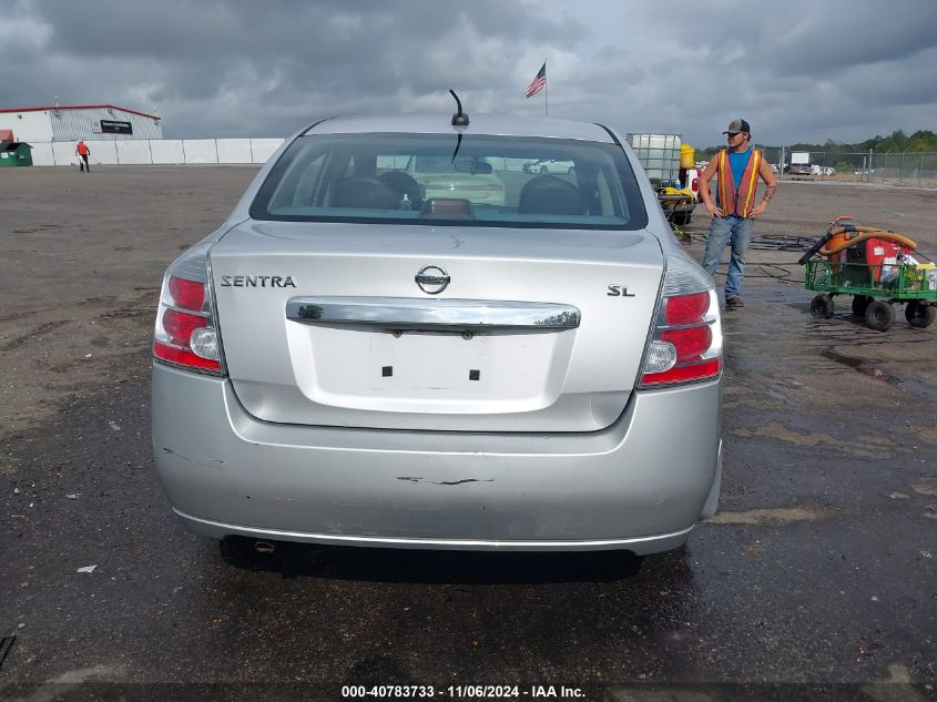 2010 Nissan Sentra 2.0Sl VIN: 3N1AB6AP8AL719419 Lot: 40783733