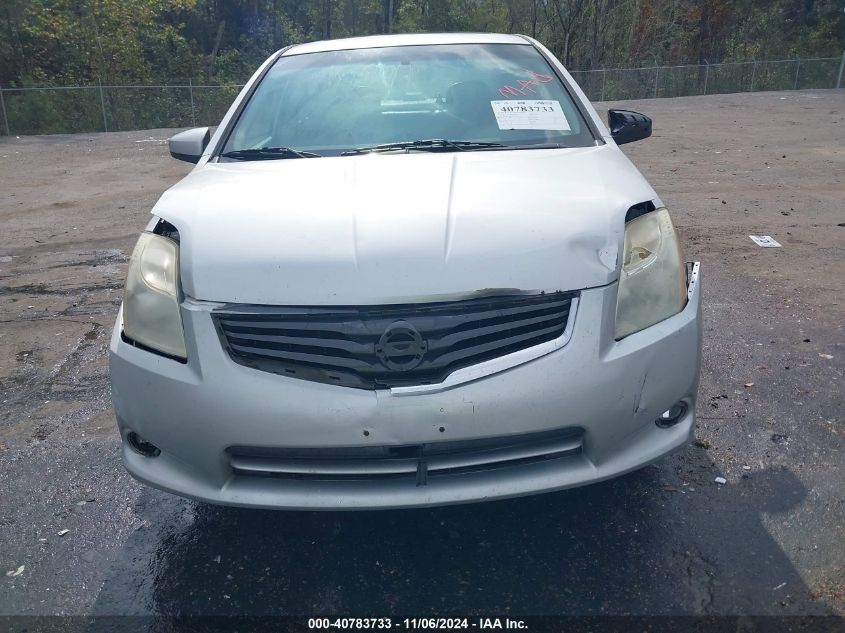 2010 Nissan Sentra 2.0Sl VIN: 3N1AB6AP8AL719419 Lot: 40783733