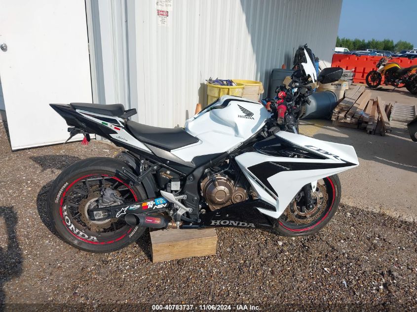 2021 Honda Cbr500 Ra VIN: MLHPC6259M5200060 Lot: 40783737