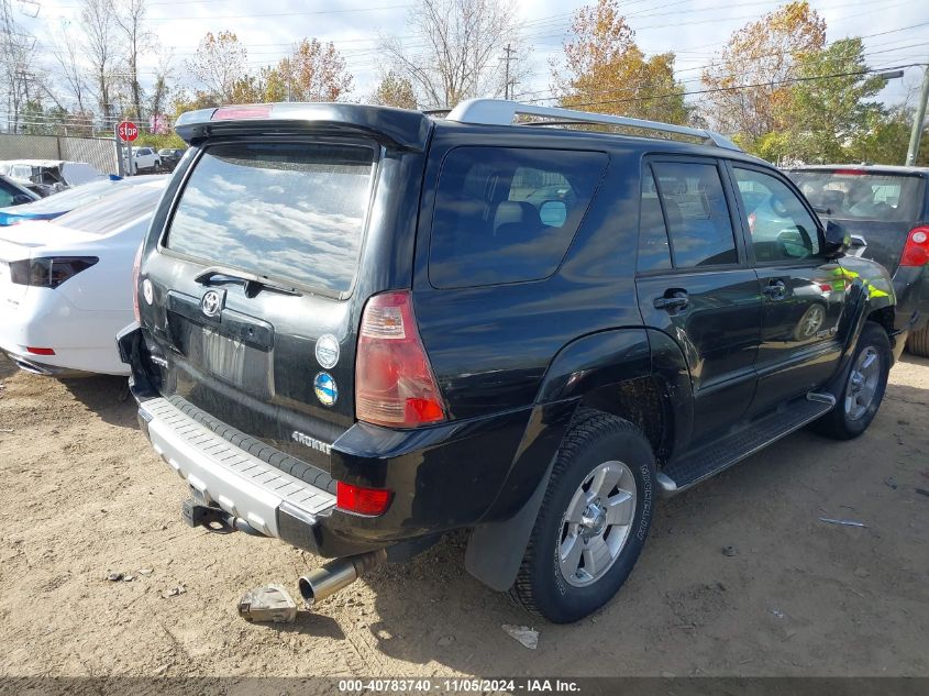 2004 Toyota 4Runner Limited V8 VIN: JTEBT17R348011670 Lot: 40783740