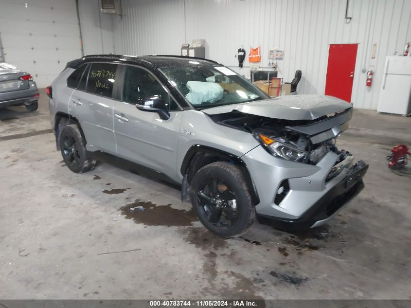 2020 Toyota Rav4 Hybrid Xse VIN: 2T3EWRFV8LW074200 Lot: 40783744