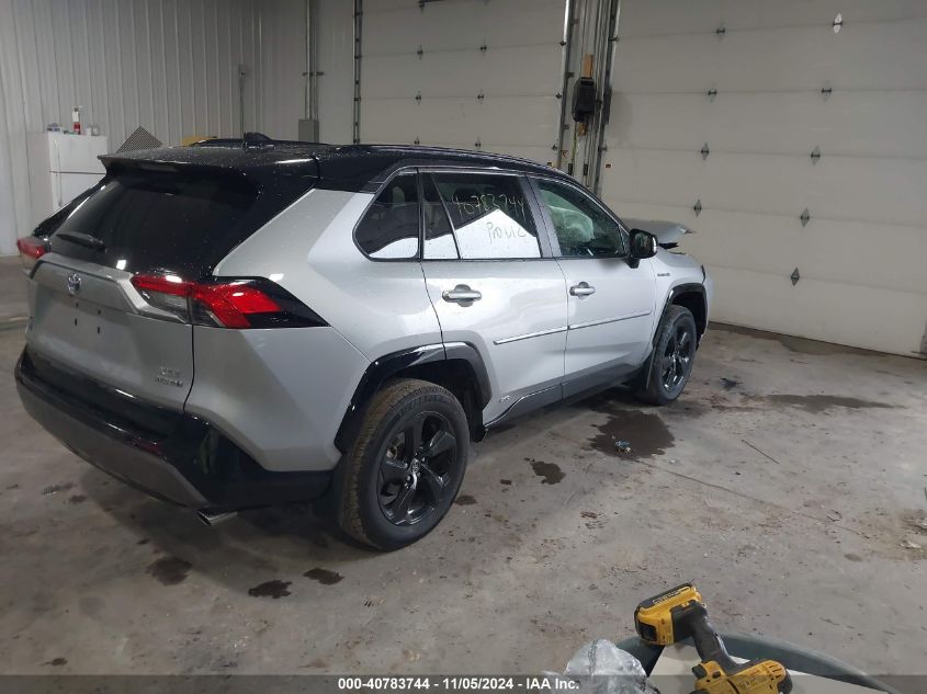 2020 Toyota Rav4 Hybrid Xse VIN: 2T3EWRFV8LW074200 Lot: 40783744