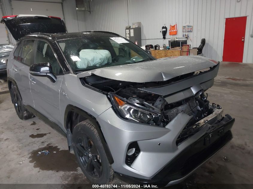 2020 Toyota Rav4 Hybrid Xse VIN: 2T3EWRFV8LW074200 Lot: 40783744