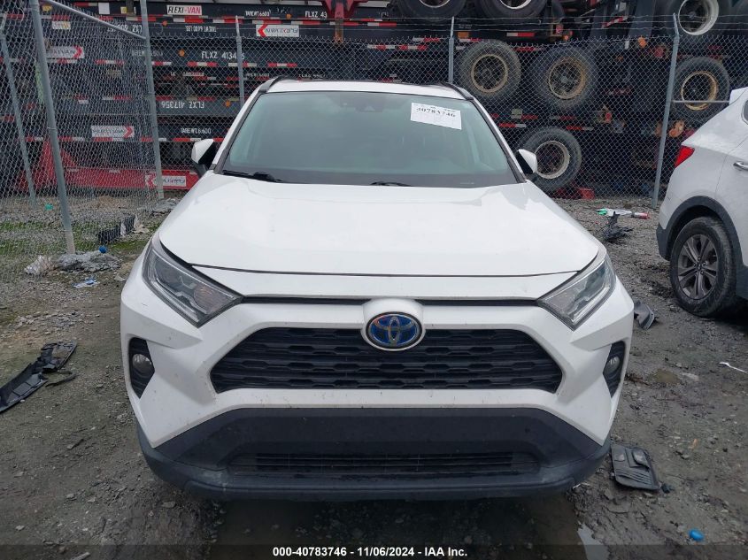 2020 Toyota Rav4 Hybrid Xle VIN: 4T3R6RFV1LU001171 Lot: 40783746