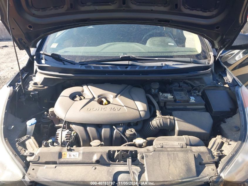 2013 Hyundai Elantra Gls VIN: 5NPDH4AEXDH198414 Lot: 40783787