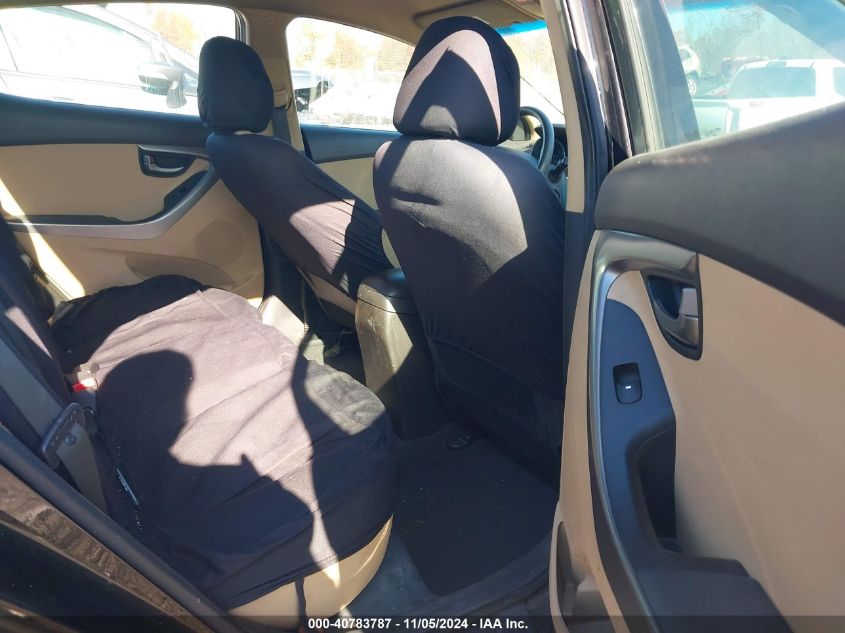 2013 Hyundai Elantra Gls VIN: 5NPDH4AEXDH198414 Lot: 40783787