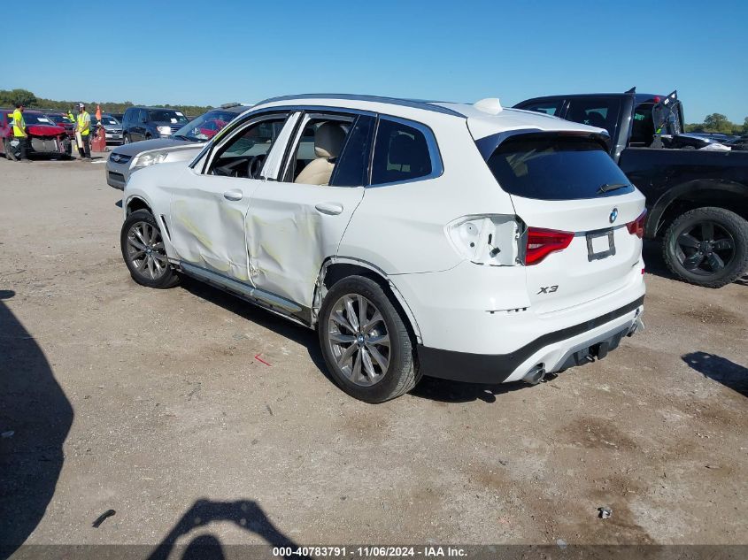 VIN 5UXTR9C56KLR10184 2019 BMW X3, Xdrive30I no.3