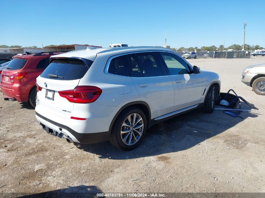 2019 BMW X3 XDRIVE30I - 5UXTR9C56KLR10184