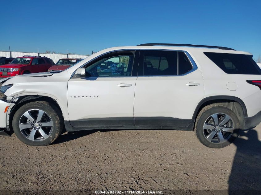 2023 Chevrolet Traverse Fwd Lt Leather VIN: 1GNERHKW1PJ334285 Lot: 40783792