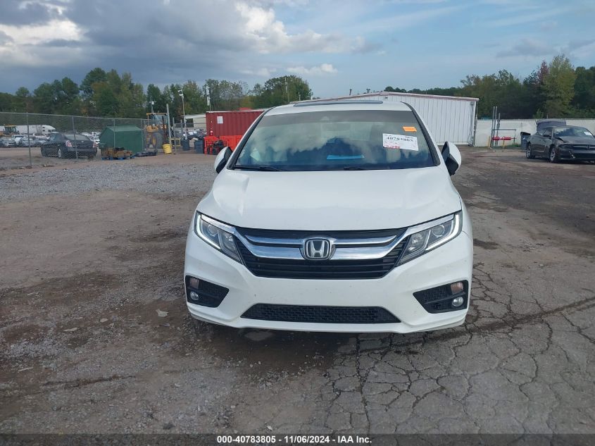 2018 Honda Odyssey Ex-L VIN: 5FNRL6H75JB009928 Lot: 40783805