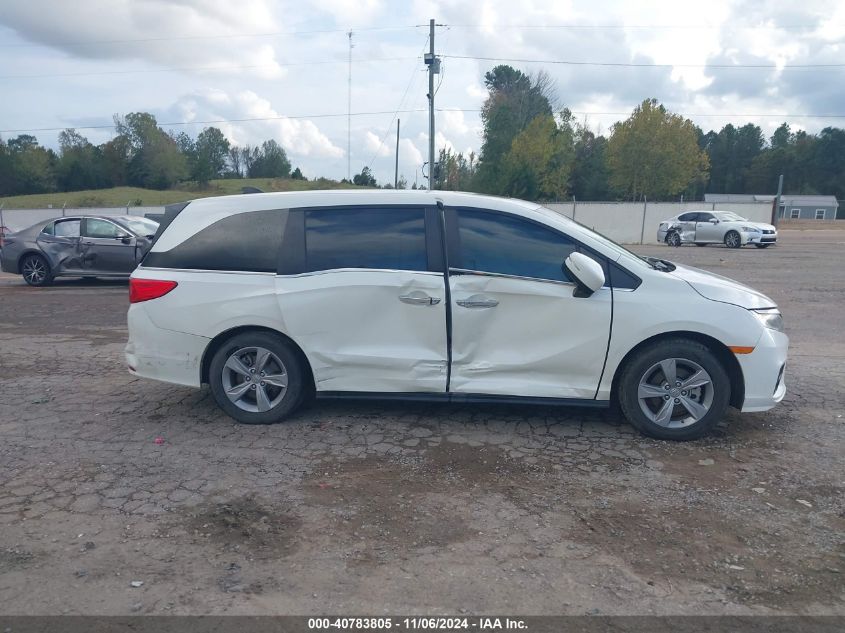 2018 Honda Odyssey Ex-L VIN: 5FNRL6H75JB009928 Lot: 40783805