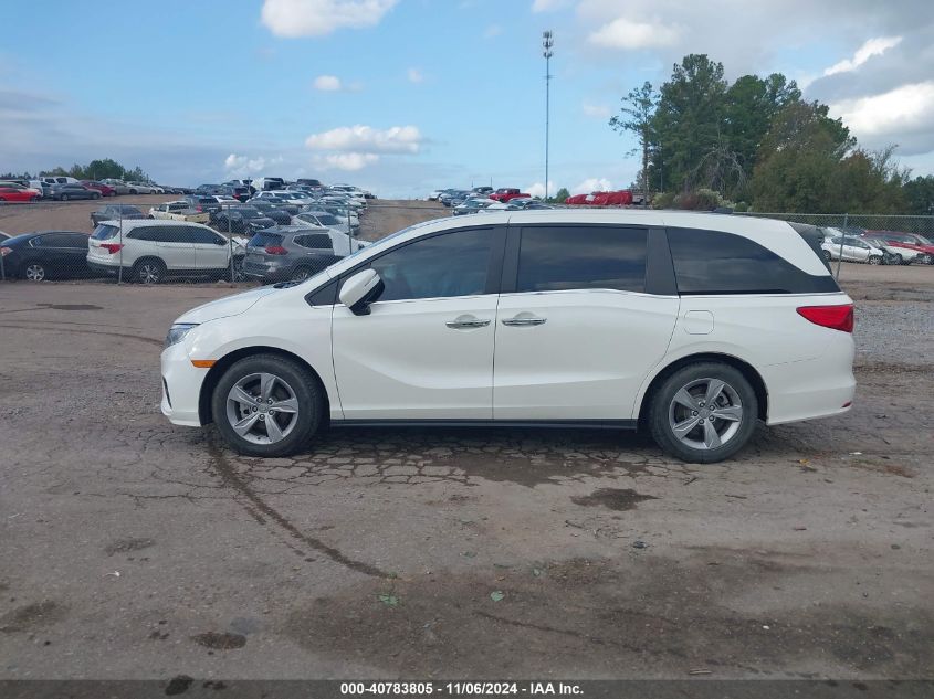 2018 Honda Odyssey Ex-L VIN: 5FNRL6H75JB009928 Lot: 40783805