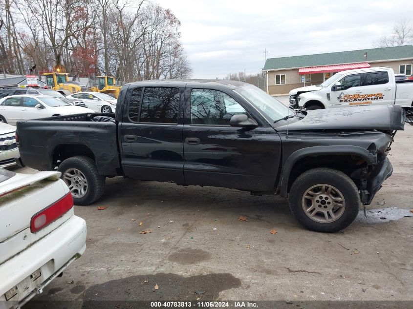 2004 Dodge Dakota Sport/Sxt VIN: 1D7HG38N14S542157 Lot: 40783813