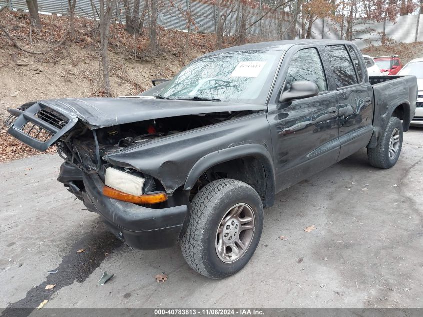 2004 Dodge Dakota Sport/Sxt VIN: 1D7HG38N14S542157 Lot: 40783813