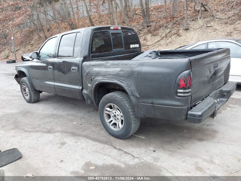 2004 Dodge Dakota Sport/Sxt VIN: 1D7HG38N14S542157 Lot: 40783813