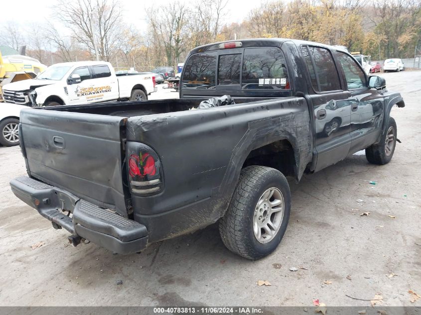 2004 Dodge Dakota Sport/Sxt VIN: 1D7HG38N14S542157 Lot: 40783813