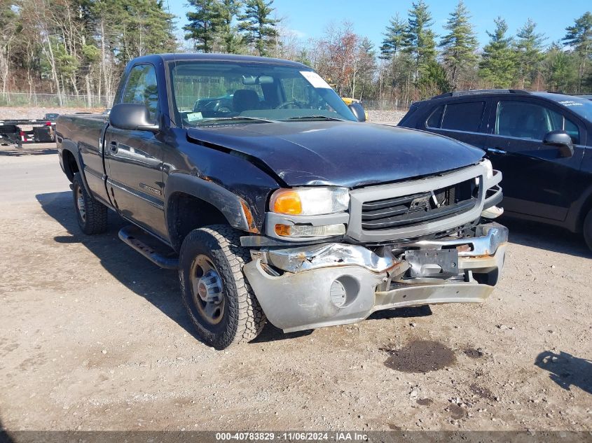 2005 GMC Sierra 2500Hd Work Truck VIN: 1GTHC24U85E329140 Lot: 40783829