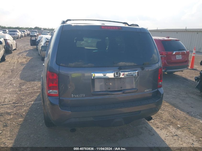 2014 Honda Pilot Ex-L VIN: 5FNYF4H51EB004057 Lot: 40783836