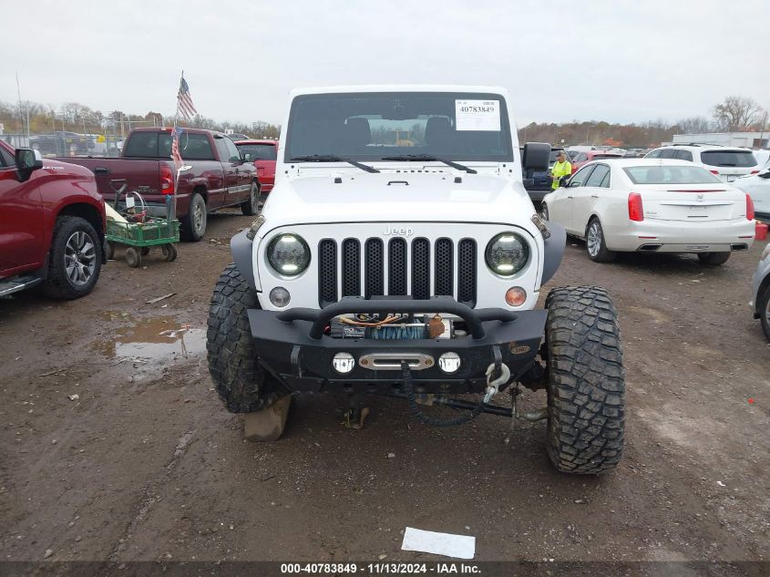 2018 Jeep Wrangler Jk Unlimited Sahara 4X4 VIN: 1C4BJWEG9JL812489 Lot: 40783849