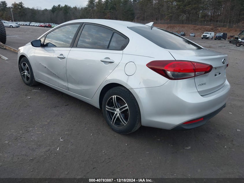 Vin: 3kpfk4a75he101321, lot: 41273372, kia forte lx 20173