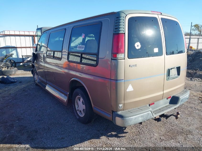 1997 Chevrolet Chevy Van Yf7 Upfitter Pkg. VIN: 1GBFG15M0V1007043 Lot: 40783915