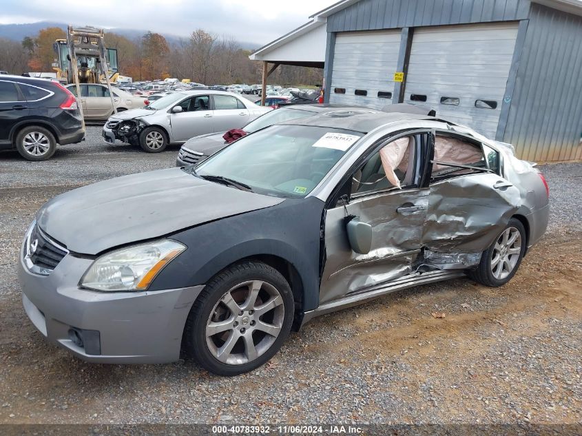 2008 Nissan Maxima 3.5 Se VIN: 1N4BA41E08C800384 Lot: 40783932