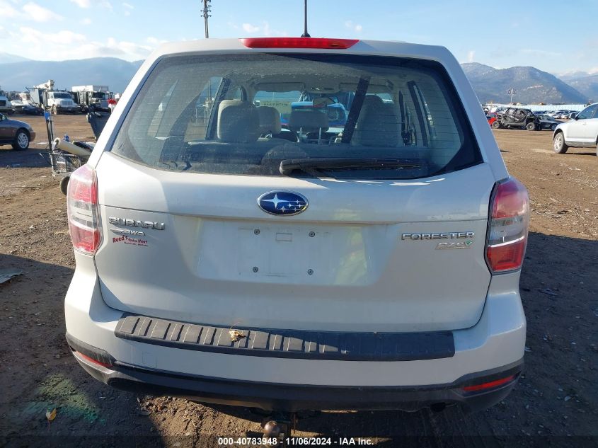 2014 Subaru Forester 2.5I VIN: JF2SJAAC8EG462309 Lot: 40783948