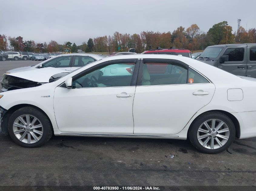 2013 Toyota Camry Hybrid Xle VIN: 4T1BD1FK9DU088150 Lot: 40783950