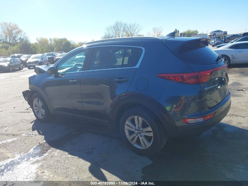 2017 Kia Sportage Lx VIN: KNDPM3AC5H7047010 Lot: 40783995