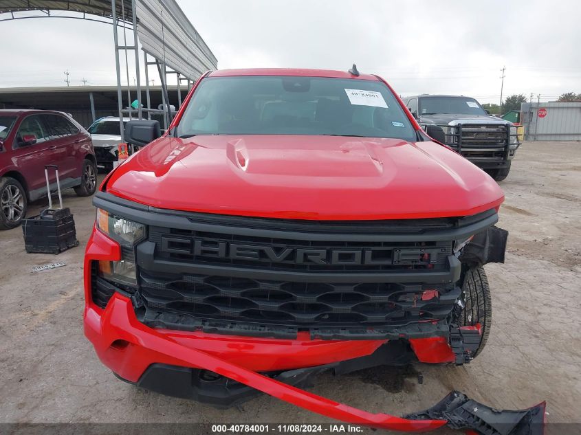 2022 Chevrolet Silverado 1500 2Wd Short Bed Custom VIN: 1GCPABEK1NZ601597 Lot: 40784001