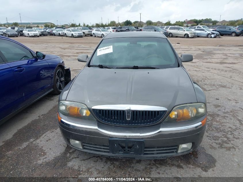 2002 Lincoln Ls V6 Auto/V6 Manual VIN: 1LNHM86S82Y703084 Lot: 40784005