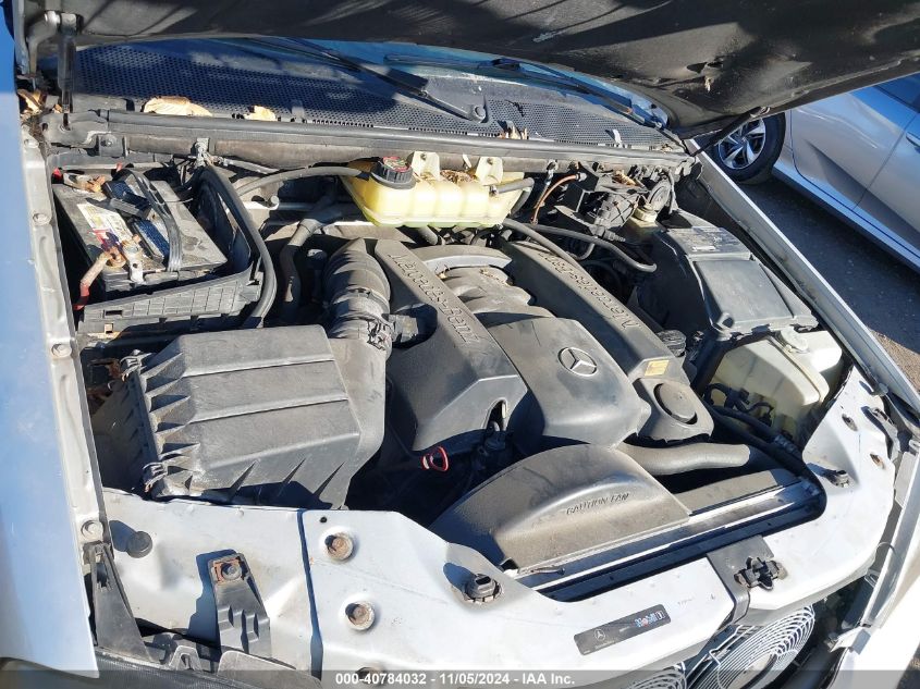 2002 Mercedes-Benz Ml 320 VIN: 4JGAB54E02A364204 Lot: 40784032