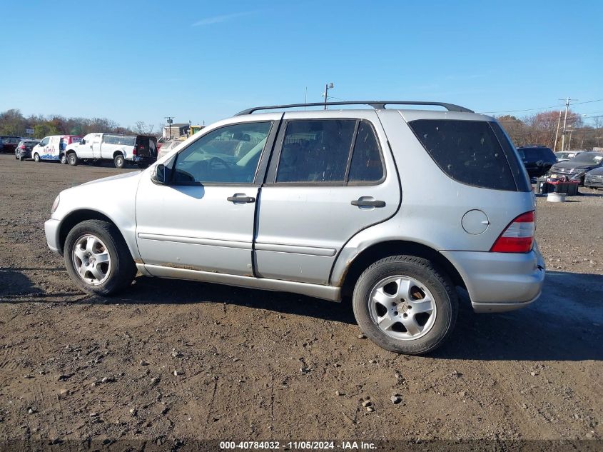 2002 Mercedes-Benz Ml 320 VIN: 4JGAB54E02A364204 Lot: 40784032