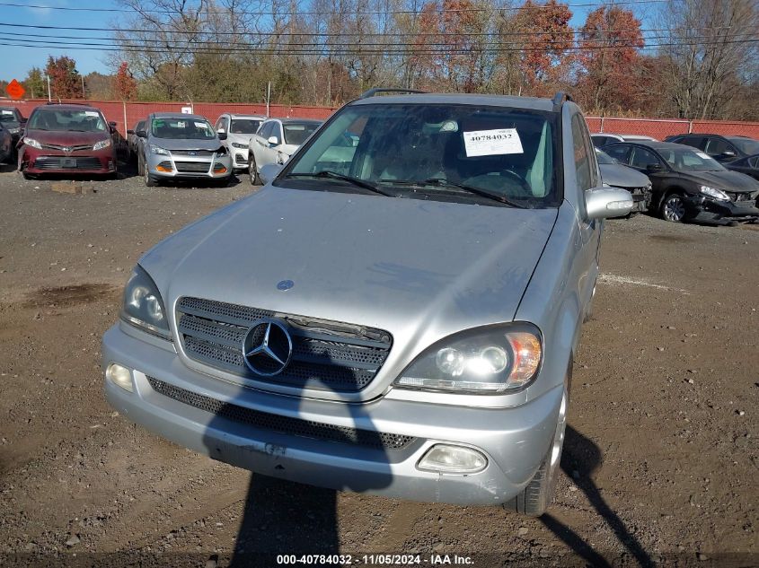 2002 Mercedes-Benz Ml 320 VIN: 4JGAB54E02A364204 Lot: 40784032