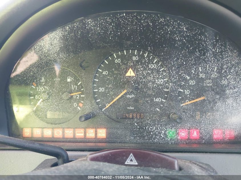 2002 Mercedes-Benz Ml 320 VIN: 4JGAB54E02A364204 Lot: 40784032