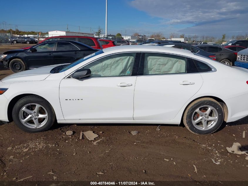 2017 Chevrolet Malibu VIN: X1G1ZB5TXHF145201 Lot: 40784046