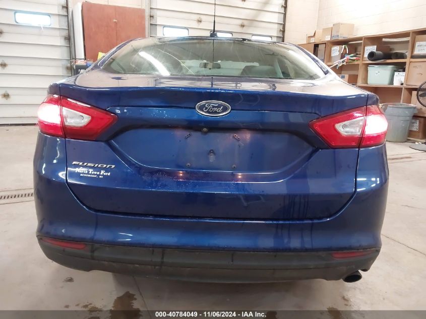 2015 Ford Fusion S VIN: 3FA6P0G70FR128049 Lot: 40784049