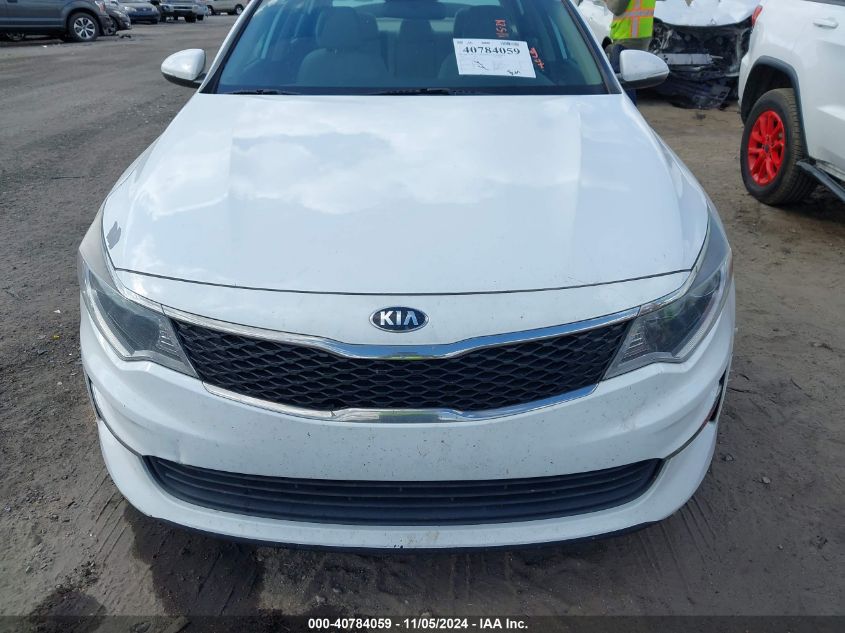 2016 Kia Optima Lx VIN: 5XXGT4L37GG073538 Lot: 40784059