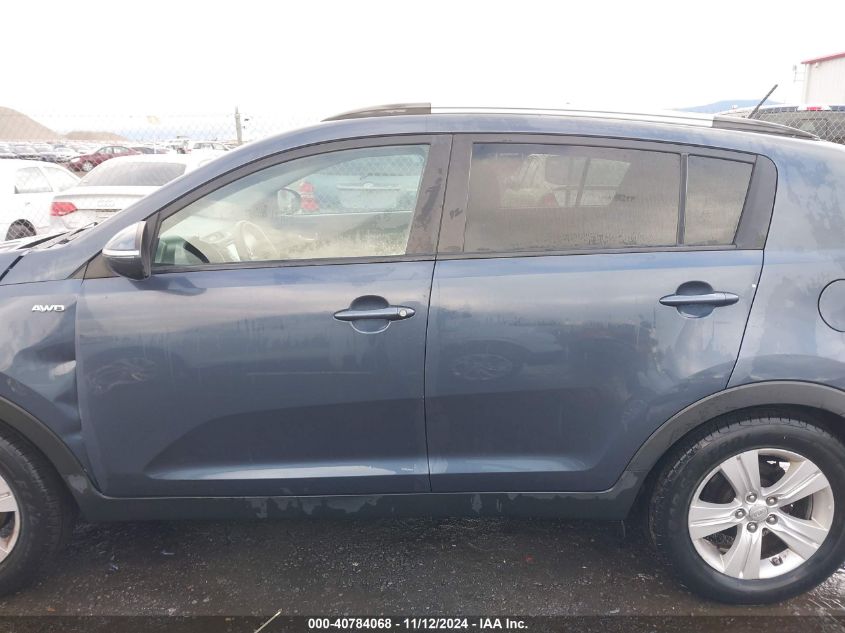 2011 Kia Sportage Lx VIN: KNDPBCA29B7081696 Lot: 40784068